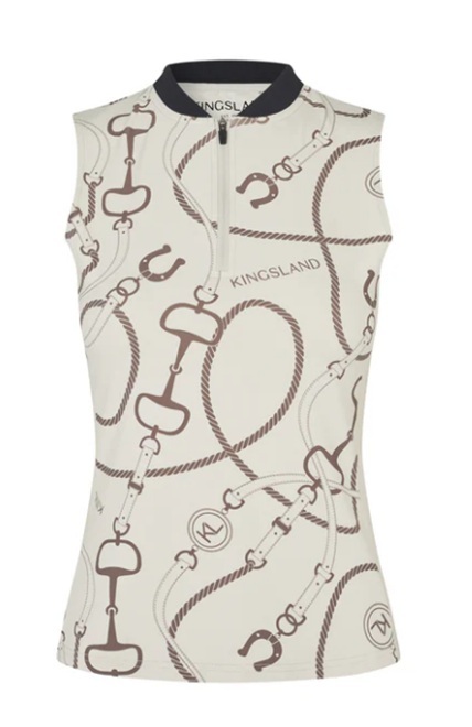 SMANICATA ALLENAMENTO DONNA KINGSLAND LARISSA Donna, Polo da allenamento 